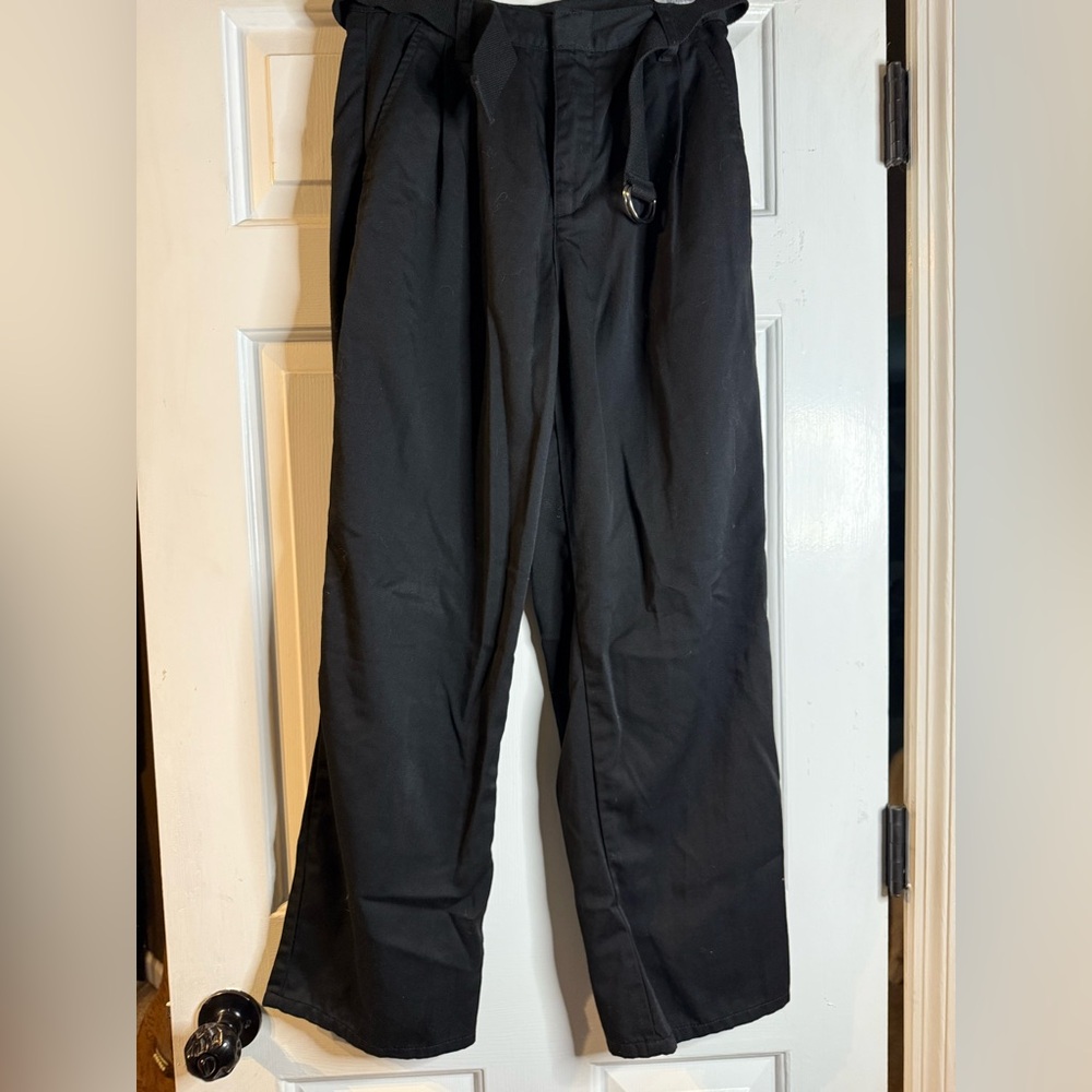 UNIF Black Dress Pants with belt